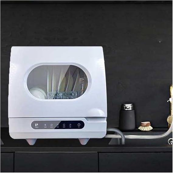Dishwasher, Kitchen Dishwasher Small Automatic Smart Desktop Air Drying Dishwasher Portable Appliances