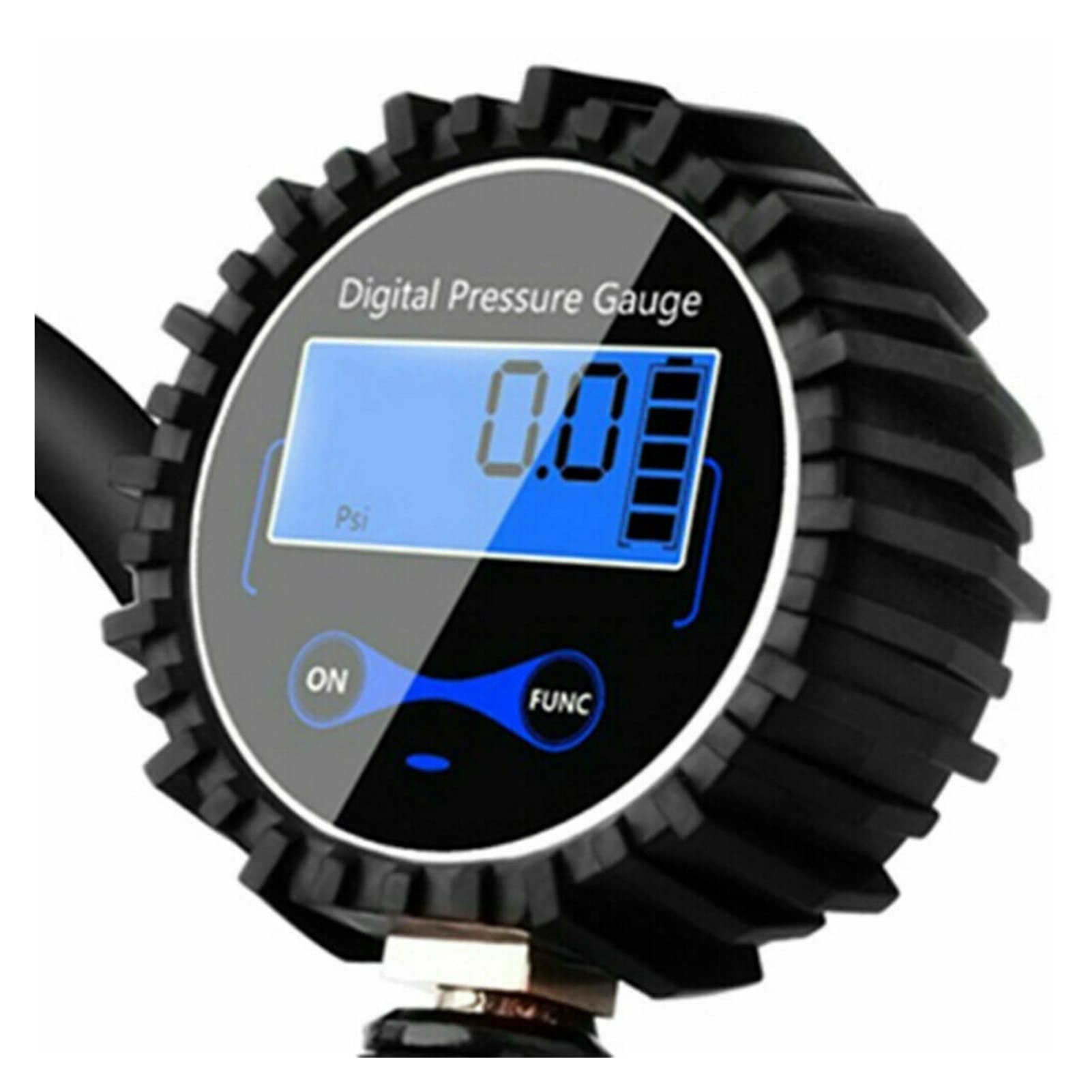Indicador de presión de neumáticos de Pantalla, probador de neumáticos Digital, manómetro de presión de Aire, acoplador de conexión rápida para Coche, camión, Motocicleta