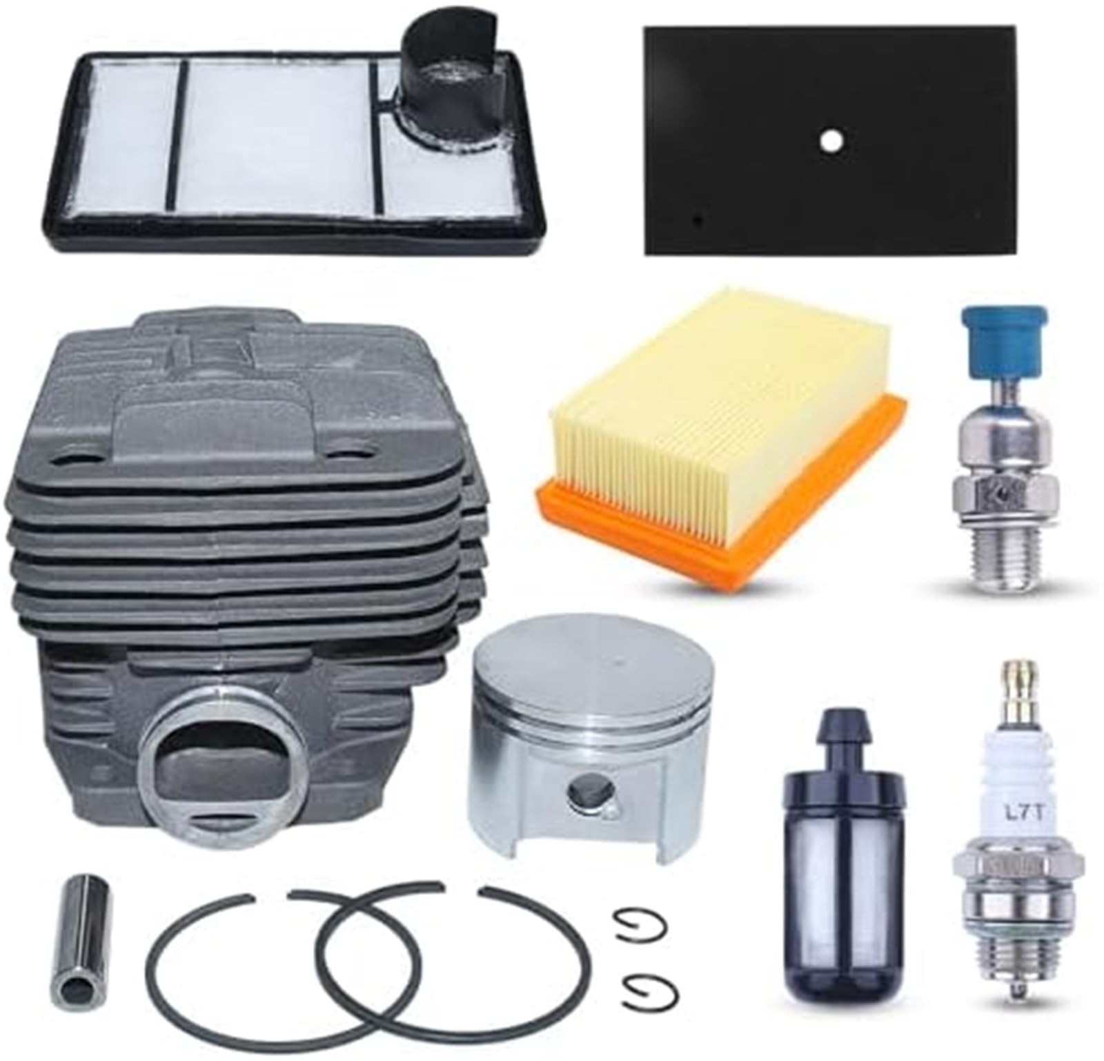 Zestaw filtrów powietrza i paliwa cylindra 49 mm, do piły do ​​cięcia betonu STIHL, TS400 Wymień 4223 020 1200 Zestaw filtrów powietrza do maszyn