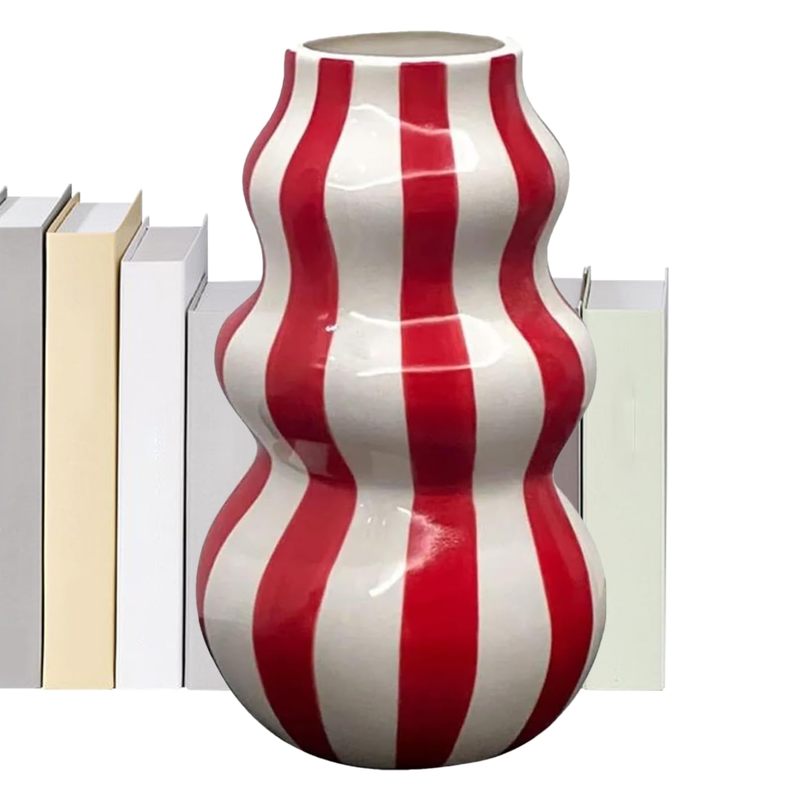 Vase à fleurs en céramique et pot de décoration pour salon et salle de bain