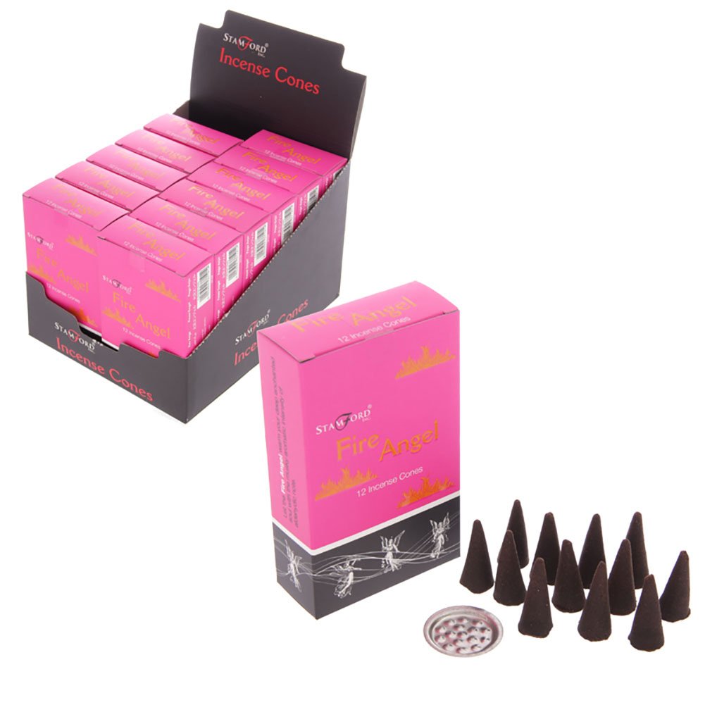 Stamford Inc. Multi-Colour Stamford Fire Angel Incense Cones