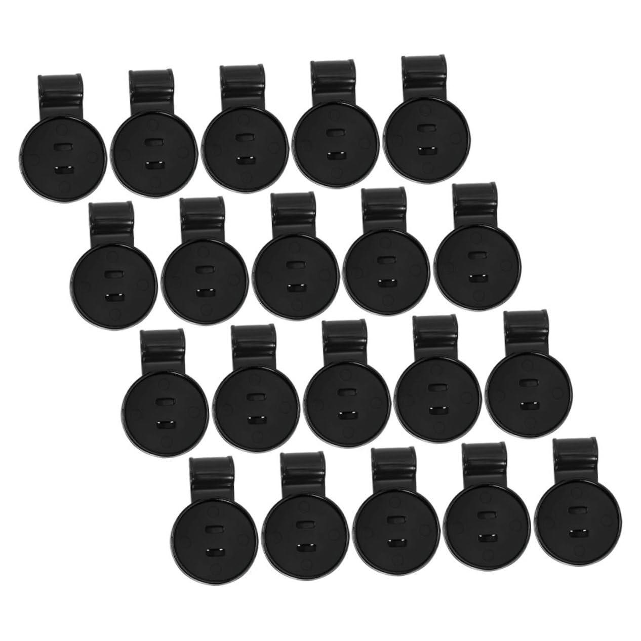 KICHOUSE Shade Netting Fixing Clips 20pcs Plastic Garden Clips Sturdy Secure for Outdoor Use