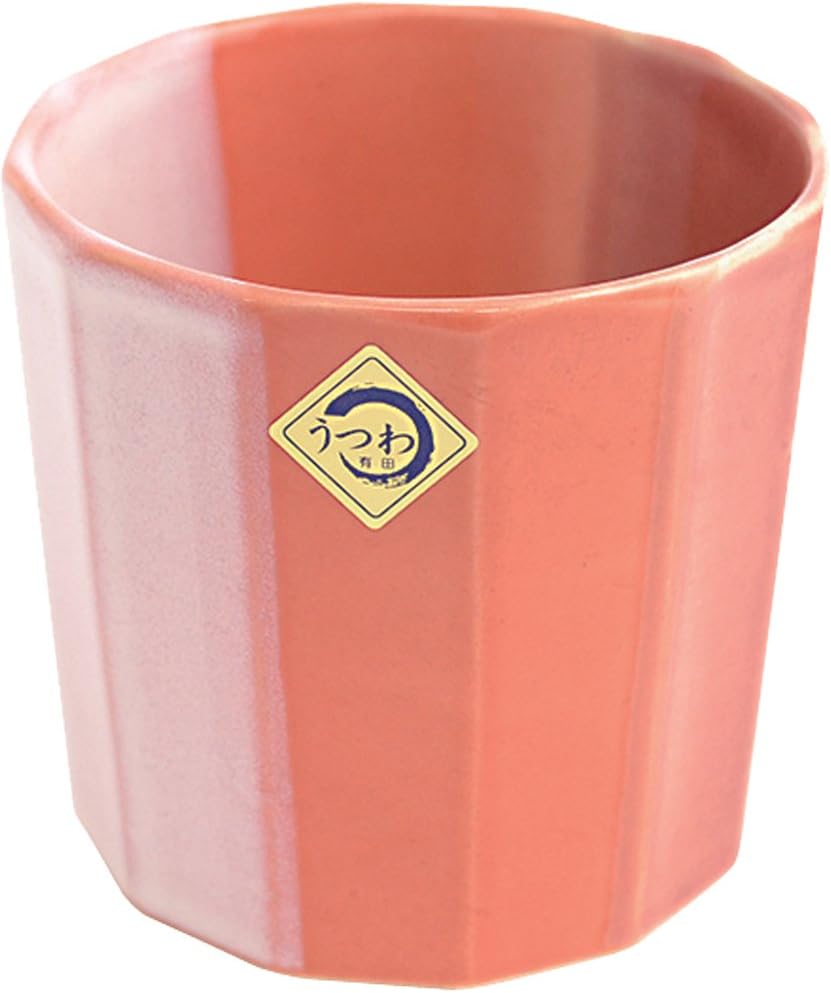 Sugar Land OK38577 Gradient Chamfer Cup, 12.8 fl oz (380 ml), Red