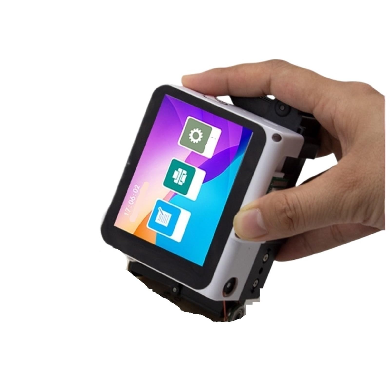 Imprimante Jet d'encre Portable, Imprimante À Jet d'encre Portable De 12,7 Mm, Peut Imprimer des Codes-Barres avec Date D'expiration, Codes QR, Impression,pour l'étiquette