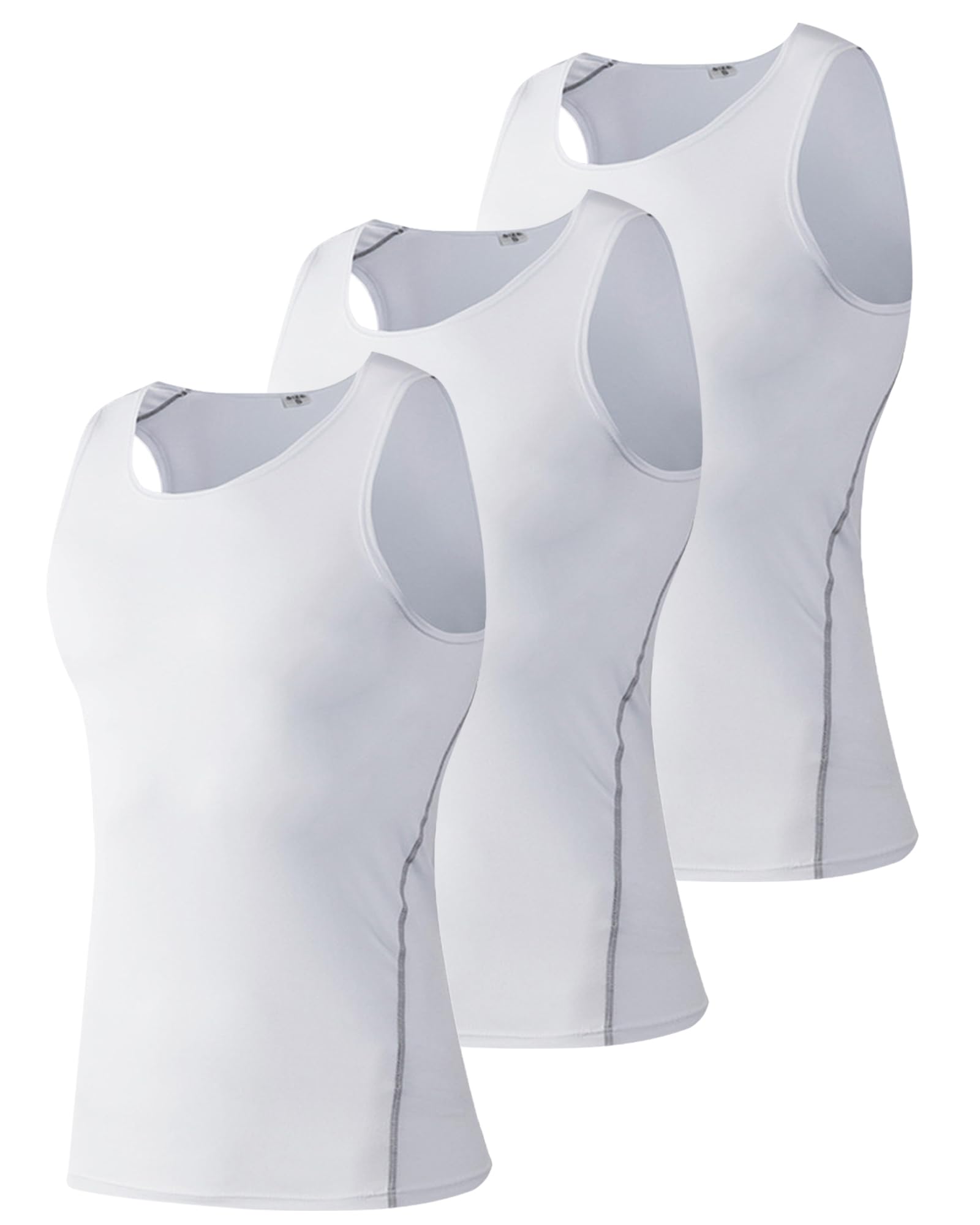 Youth Boys' Compression Vest Athletic Sleeveless Undershirt Cool Dry Tank Top