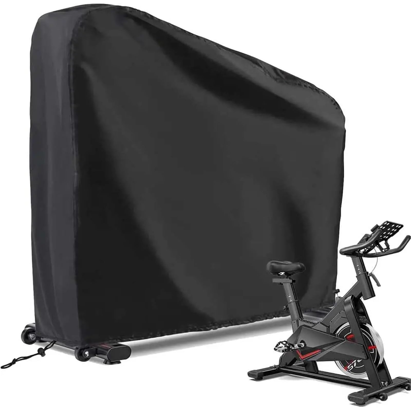 Bike Cover Waterproof Outdoor Exercise Bike Cover Stationary Mountain Bikes Equipment Cycling Gym Dust Cover Bicycle For Indoor Outdoor