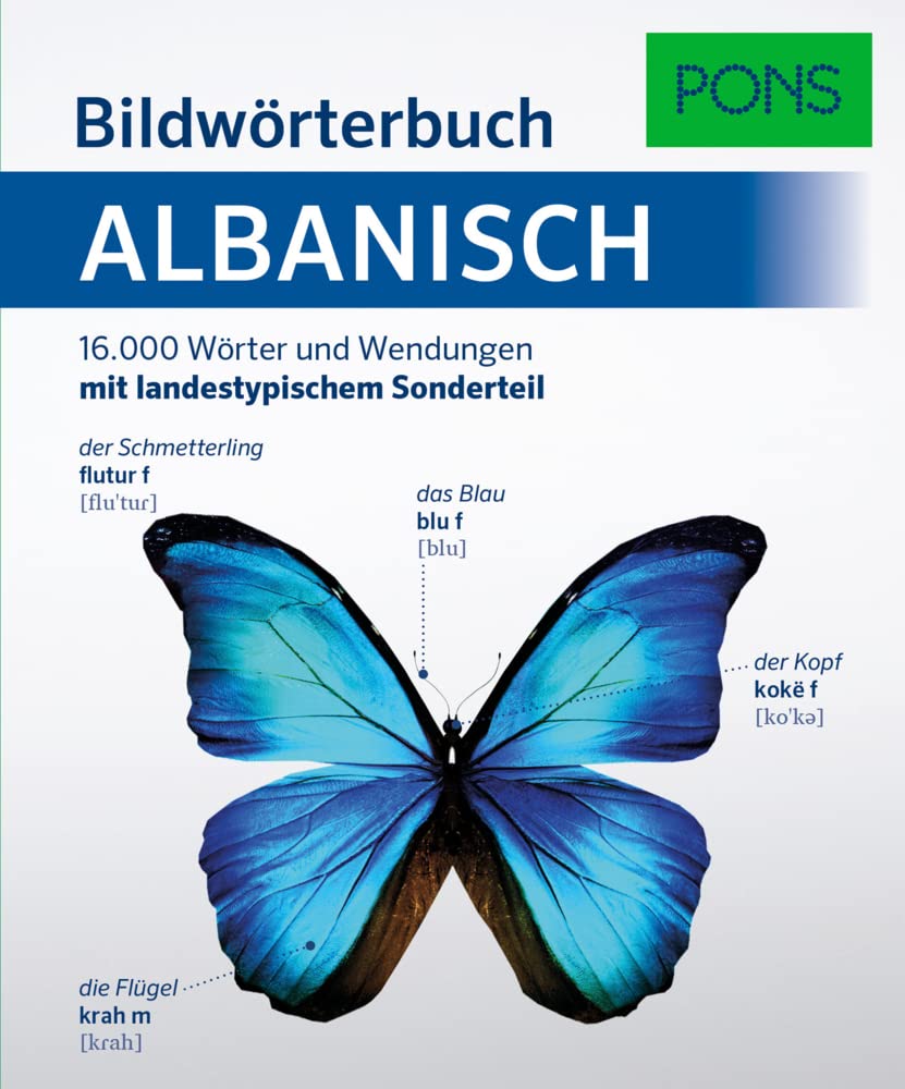 PONS Bildwörterbuch Albanisch: 16.000 Wörter und Wendungen mit landestypischem Sonderteil