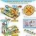 Marble Run Building Blocks for Kid: 3 4 5 6 8 Year Old Montessori Education Preschool STEM Toy - Age 4-8 Kids Creative Puzzle Marbles Track - Christmas Birthday Gifts for Boys Girls