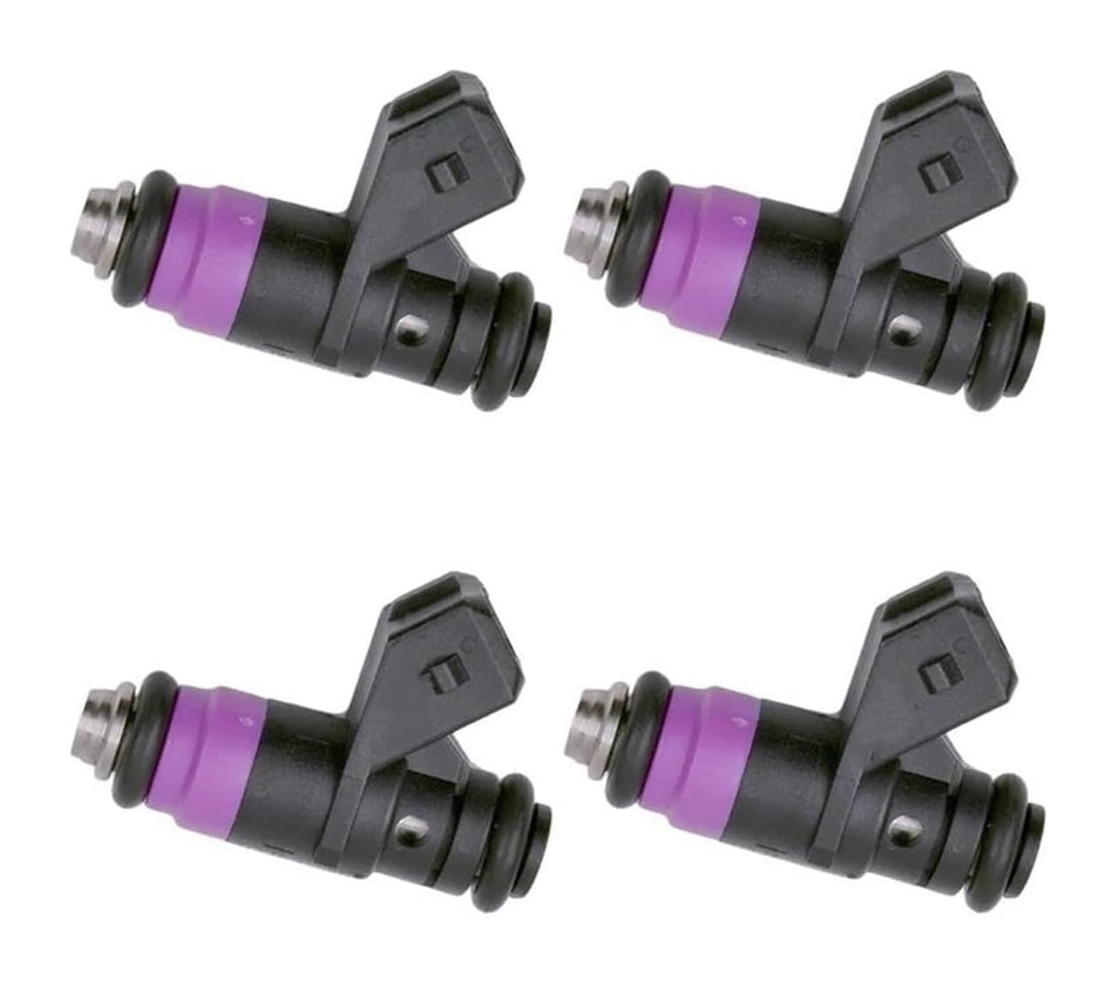 Oil Petrol Fuel Injector Nozzle for M&EGANE 1.6 16v 31 T. KM Replacement Nozzle Injection Petrol H132259 8200132259 4PCS Fuel Injector Engine Parts