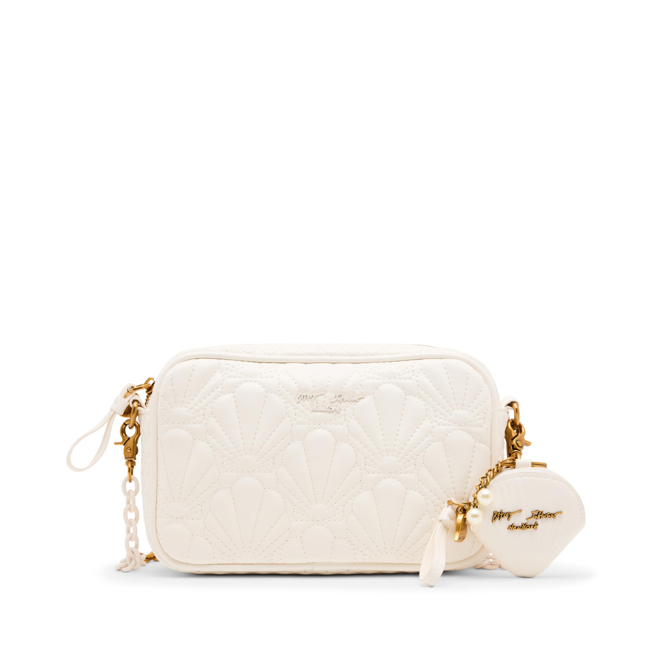 Betsey Johnson womens Betsey Johnson for Shore Soft Camera Crossbody