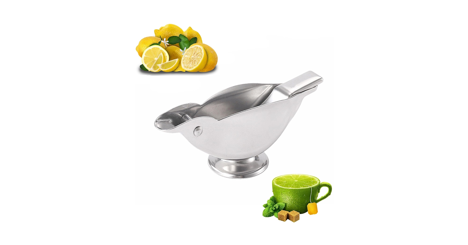 Amazon.com: OGWSRK stainless steel bird lemon press, lemon