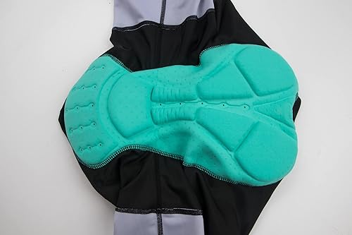 Miniatura 6 de Coconut Ropamo CR - Conjunto de camiseta de ciclismo para hombre, con cremallera y bolsillo con pantalones cortos con acolchado 4D