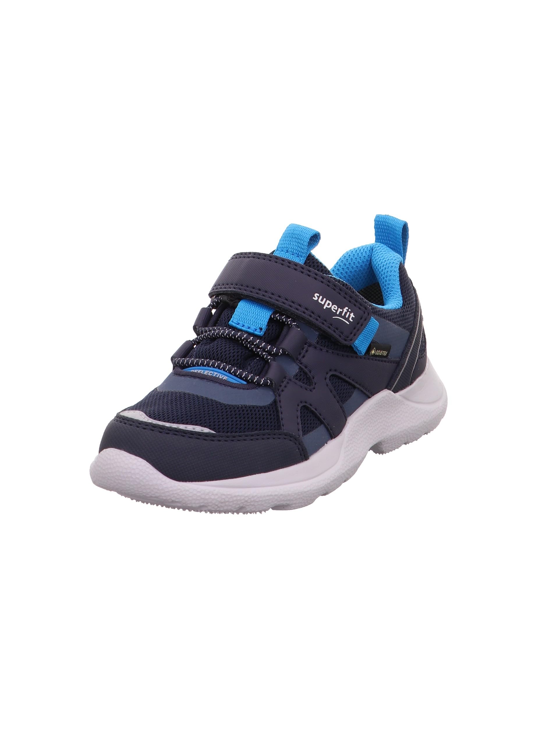 Superfit Rush, Sneaker, Blau/TÜRKIS 8030,
