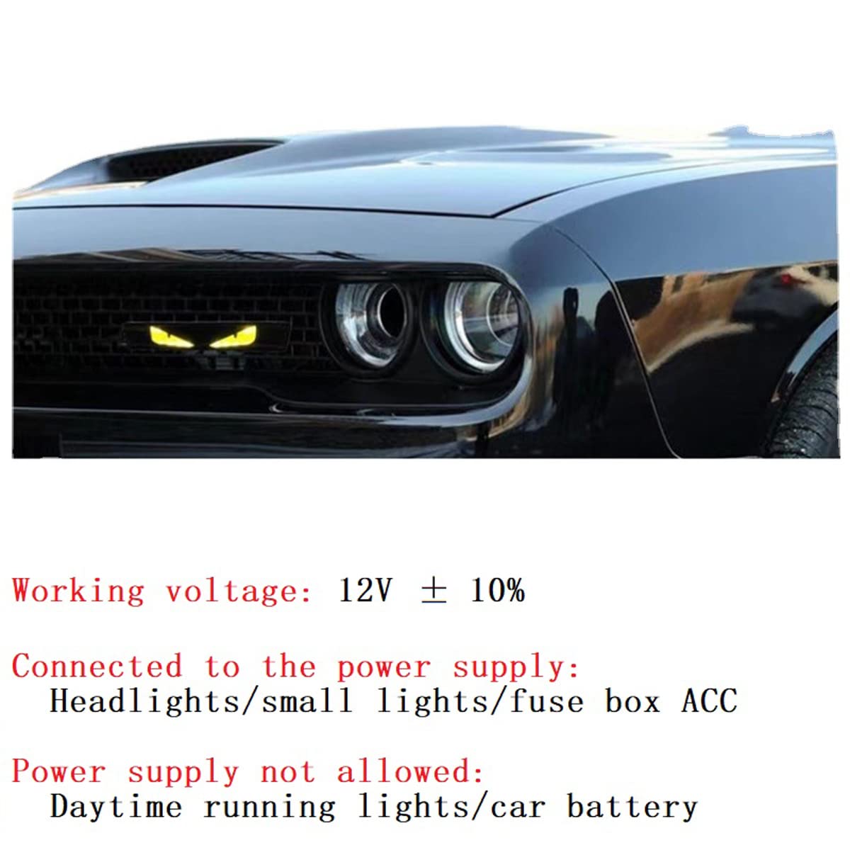 Custom LED Car Grille Logo Light - Personalized Emblem Decoration With IP68 Waterproof