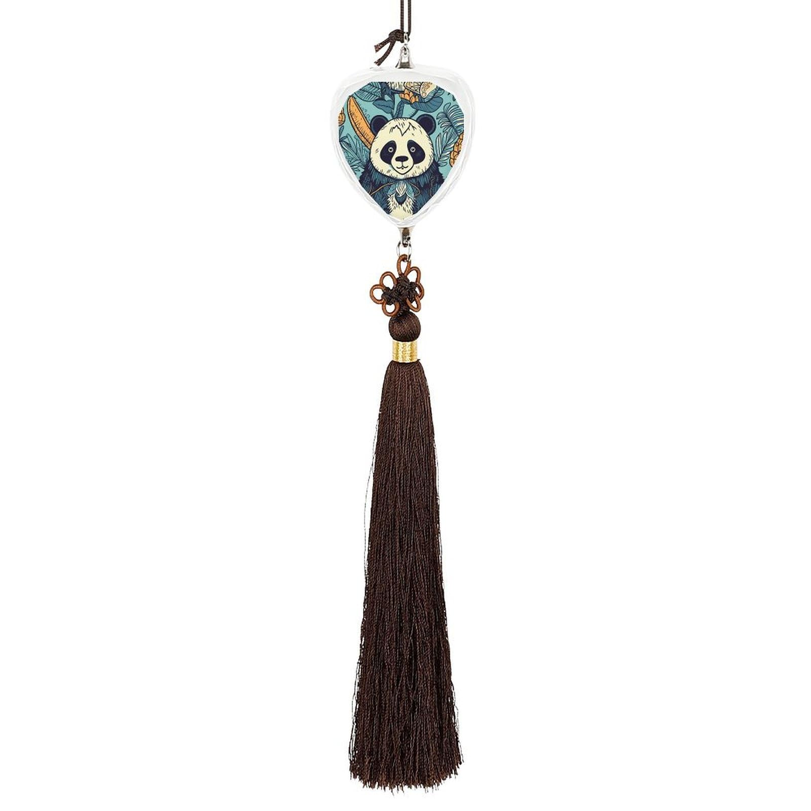 Crystal Auto Pendant Charms Love Crystal Car Rear View Mirror Charms Leaves And Pineapple Auto Hanging Interior Ornament Pendant Car Interior Accessories for Women Men CarCharms Decor