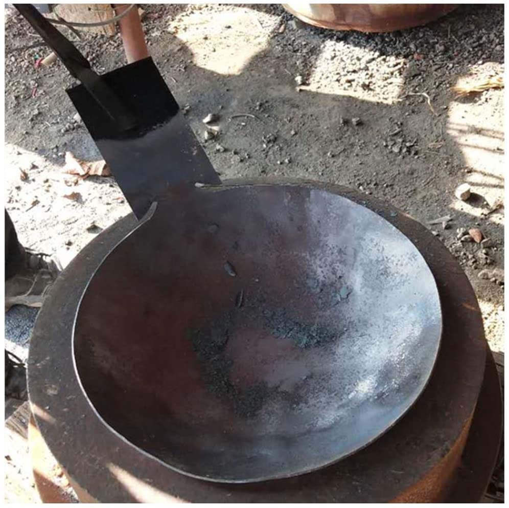 Wok de Hierro Forjado a Mano con Superficie Antiadherente miniatura 4