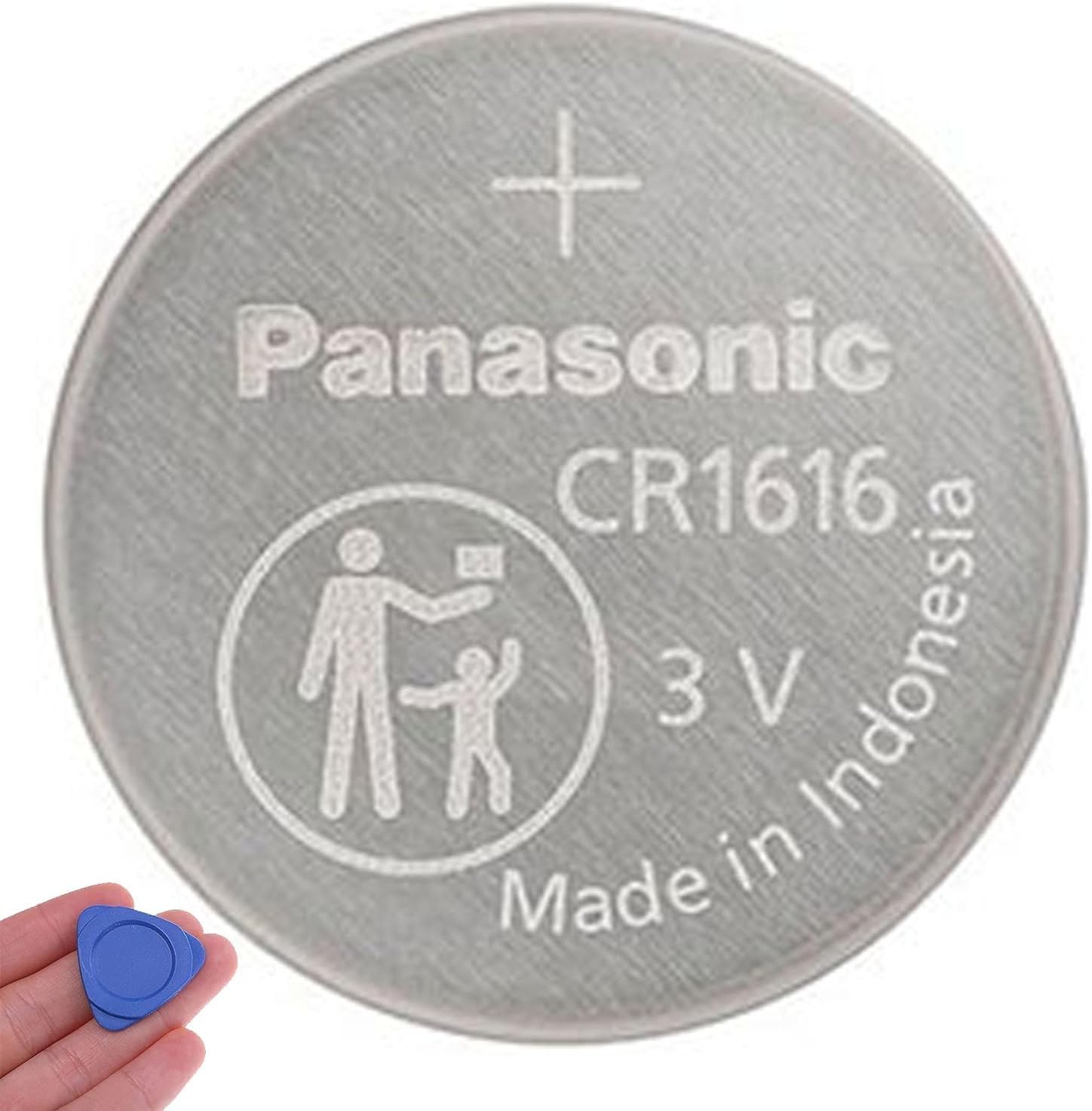 (2 PACK) REMOTE KEY FOB BATTERY Repair Kit CR1616 1616 OEM