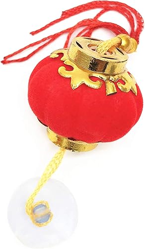 Miniatura 2 de XMHF Forma de calabaza colgante borla decoración ventosa borlas chino linterna 30pcs