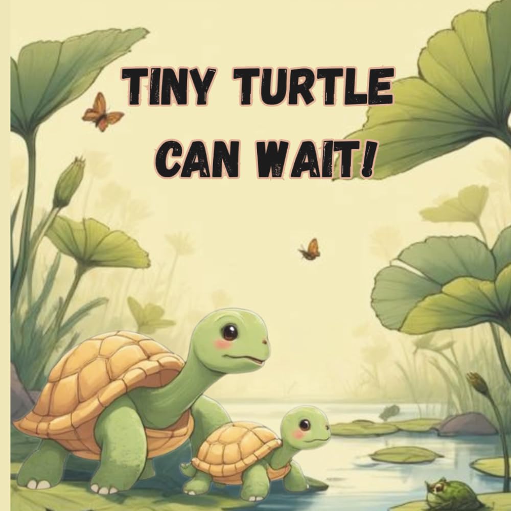 Tiny Turtle Can Wait!: A Sweet Picture Book About Listening, Patience, and Staying Safe (Ages 2–4)