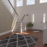 Vista 7 de Ekena Millwork Kit de panel de pared de listones de madera ajustables de 47 pulgadas de alto x 3/8 pulgadas de alto, con listones de 2 pulgadas