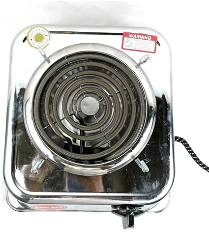 Electric G Coil Hot Plate Cooking Heater Electric Cooking Hot Plate Electric Coil Hot Plate G-Coil Induction Cook Top Open Coil G Coil Hot Plate Stove Single Gas for Home & Office By INNY EXPLORE