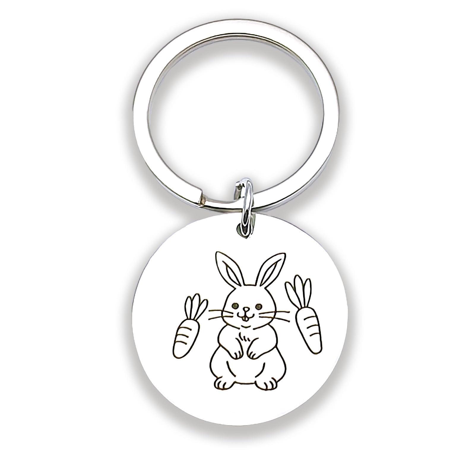 Zynara Kaninchen Anhänger,Hase schlüsselanhänger für Freundin, Oster Geschenk Mädchen, Abschiedsgeschenk Kollegen