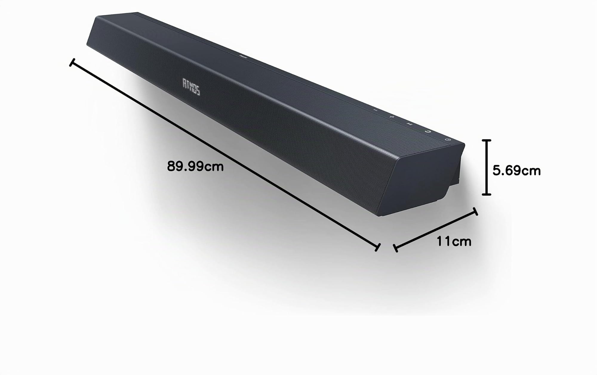 PHILIPS AUDIO B8405/10 Altoparlante Soundbar con Subwoofer Wireless, Bluetooth, 2.1 Canali, 240 W, Cinematic Dolby Atmos, HDMI eARC, DTS Play-Fi, Assistenti Vocali