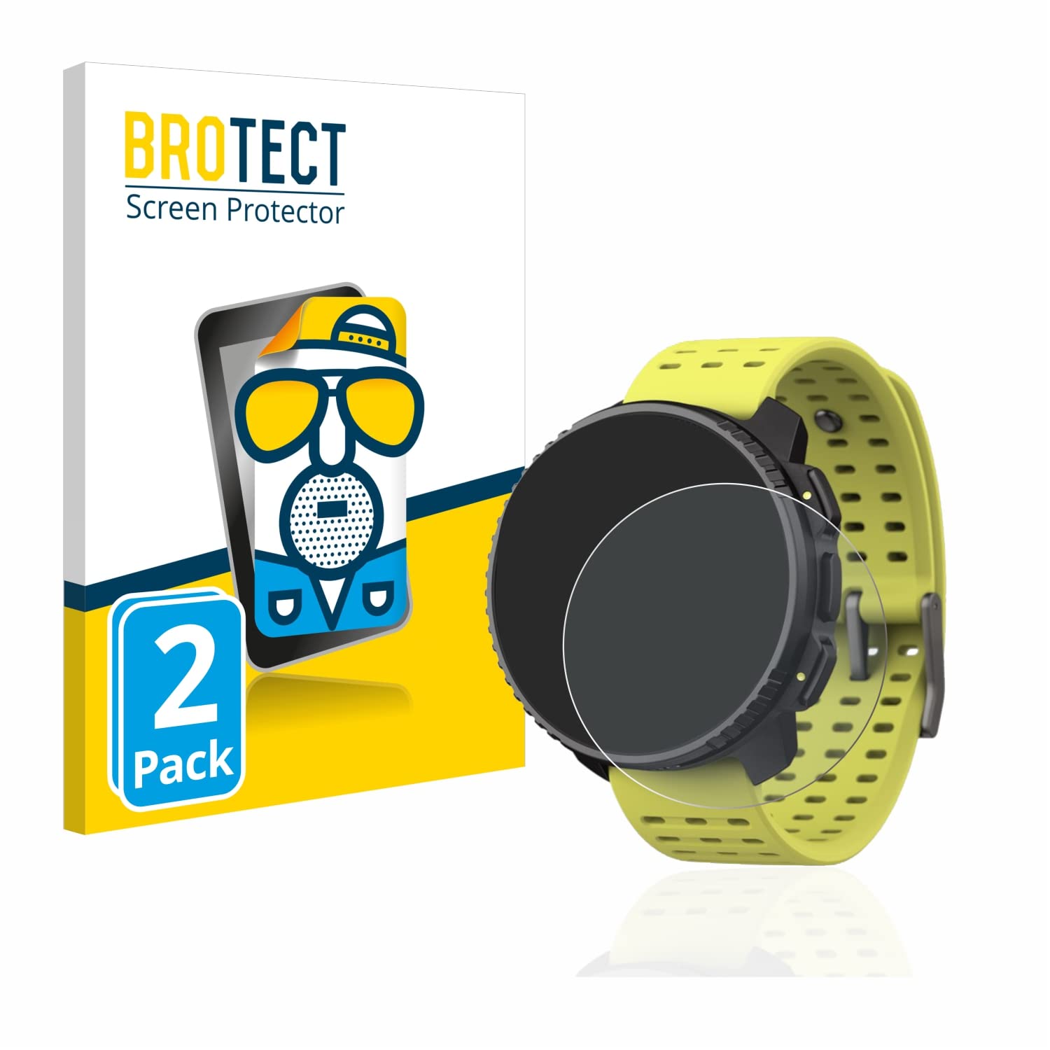 BROTECT Protector Pantalla Anti-Reflejos para Suunto Vertical (2 Unidades) Película Mate Anti-Huellas