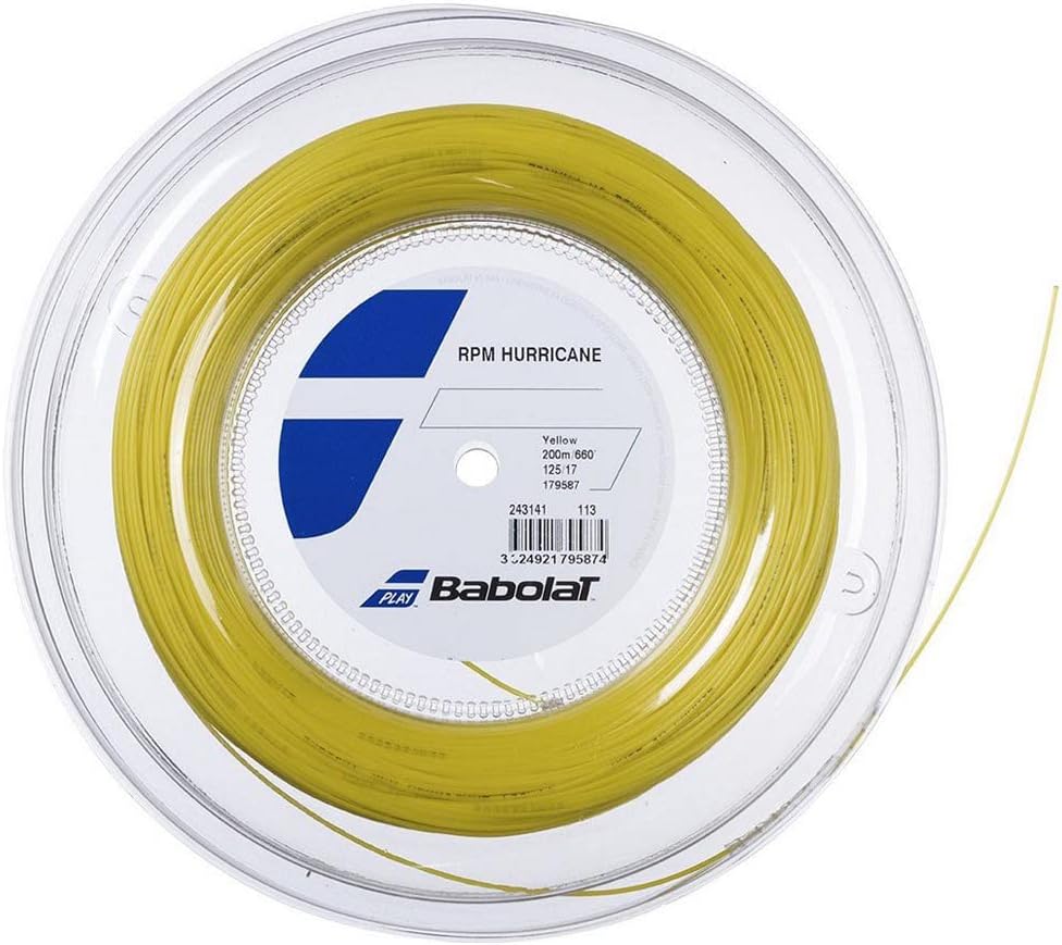 Babolat バボラ テニスガット ロール RPMハリケーン（RPM Hurricane） 243141