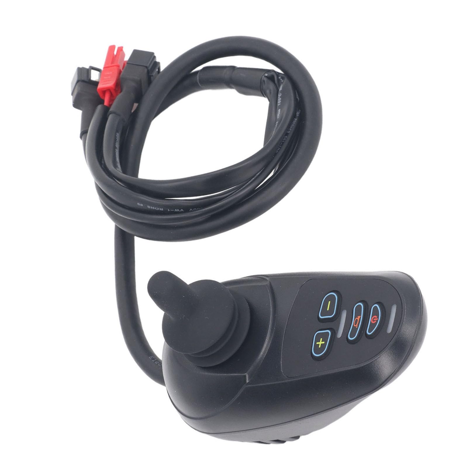 Electric Wheelchair Power Controller, Brake Controller, Joystick Controller DC24V 50A 4 Keys for Mobility Solutions with Electric Wheelchair