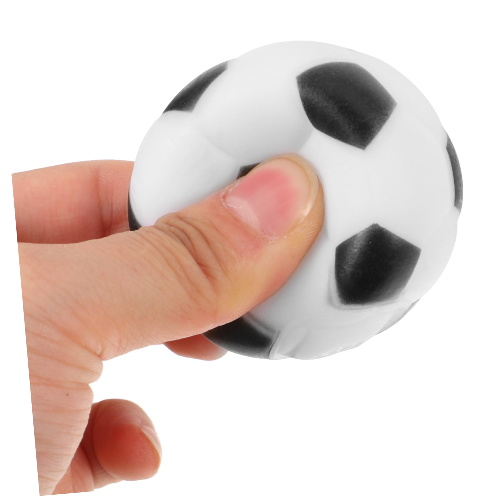 BESPORTBLE Lot De 5 Jouets À Mâcher Agressifs pour Animaux De Compagnie en Forme De Ballon De Football pour Chien Couineur Haute Visibilité Petit Adorable pour La Maison 4 Pièces X 5
