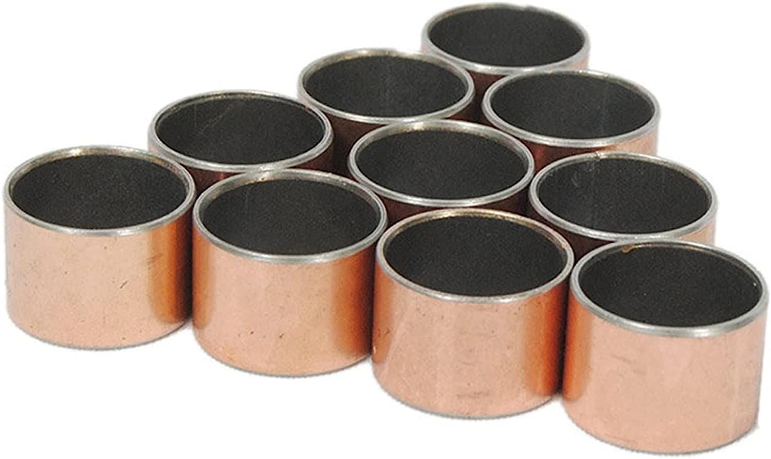 Gleitlager, Oilless-Buchsen, SF1Composite Oilless-Buchse, Kupferhülse, selbstschmierendes Lager, Innendurchmesser 18, 19, 20, 22, Kupfer, 5-teilige Kupplung (Größe: 22 x 25 x 12) (Size : 22x25x12)