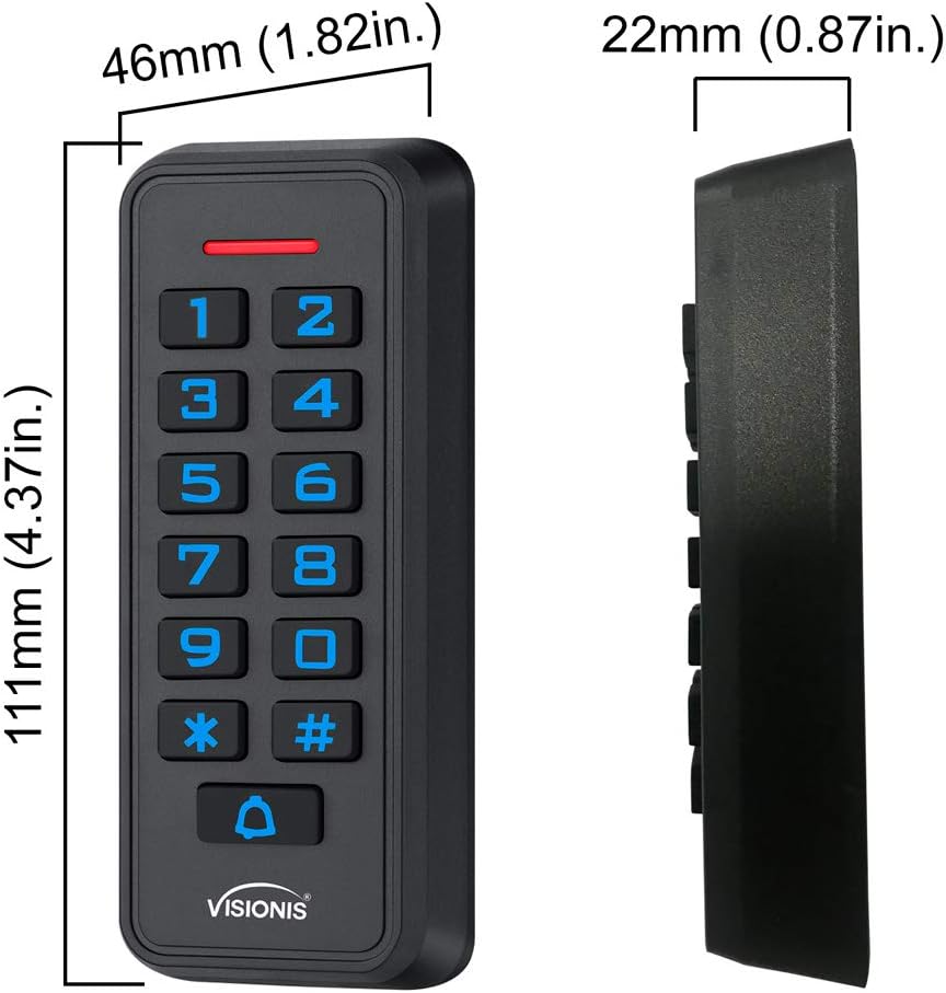 Nеw Prоduсt Visionis FPC-7298 Four Door Access Control System for 4 Doors Inswing Door 600lbs MagLock Time Attendance TCP/IP Wiegand Controller, Black RFID Card Reader and Keypad, 10,000 Users Software Kit Nеw Arrіvаlѕ Visionis FPC-7298 Four Door Access Control System for 4 Doors Inswing Door 600lbs MagLock Time Attendance TCP/IP Wiegand Controller, Black RFID Card Reader and Keypad, 10,000 Users Software Kit