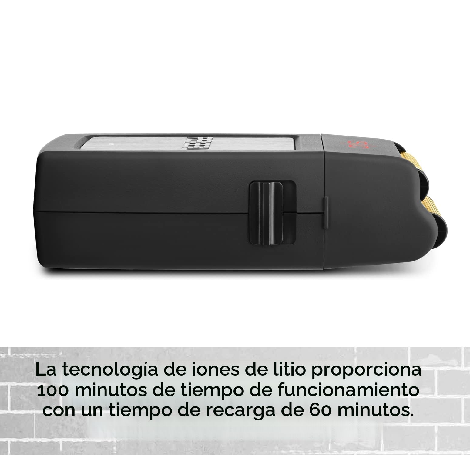 Stylecraft Rebel Afeitadora Eléctrica Profesional para Hombre, Barba y Pelo, 100 min Autonomía Sin Cable, Maquinilla de Afeitar de Viaje Compacto y Portátil 150gr, Velocidad de Corte 11.000 RPM