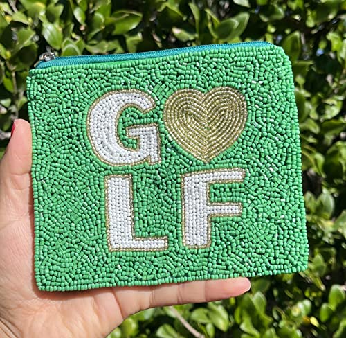 Golf Love Coin Purse, Golf Pouch, Love Golf Purse, Love Golf Pouches, Golf Lover Gifts2
