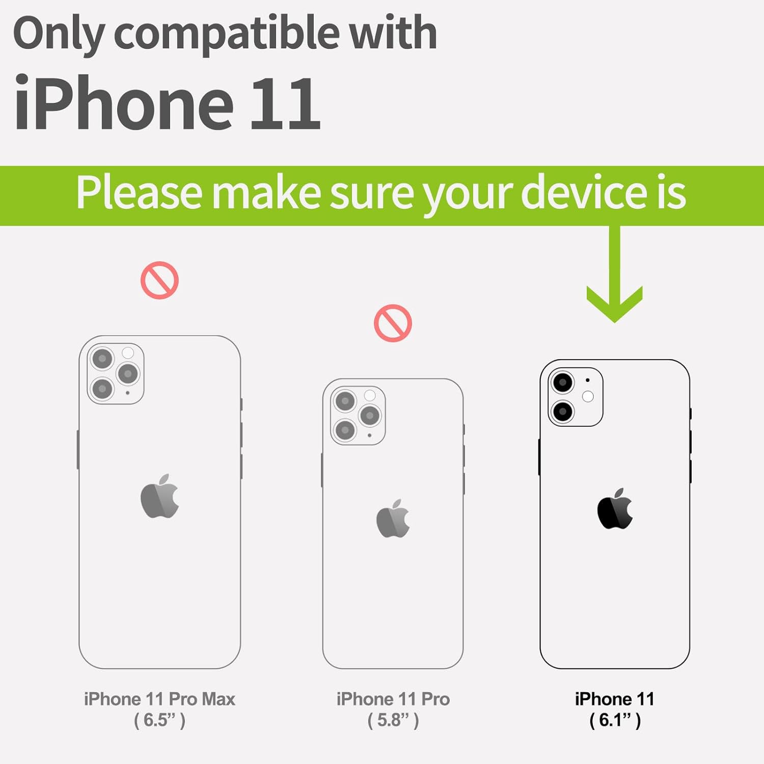 Carveit Designer Wooden Protective Case for iPhone 11 Cover [Wood Engraving & Shell Inlay] Compatible with iPhone 11 Case (The Vegvisir of Viking-Blackwood)