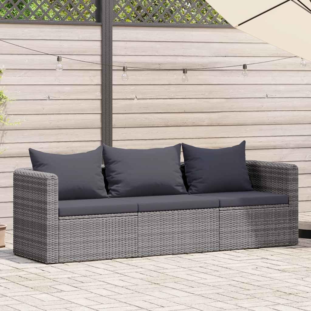 vidaXL 5-delige Loungeset poly rattan bruin - Loungeset - Tuinmeubels vidaXL 5-delige Loungeset poly rattan bruin - Loungeset - Tuinmeubels