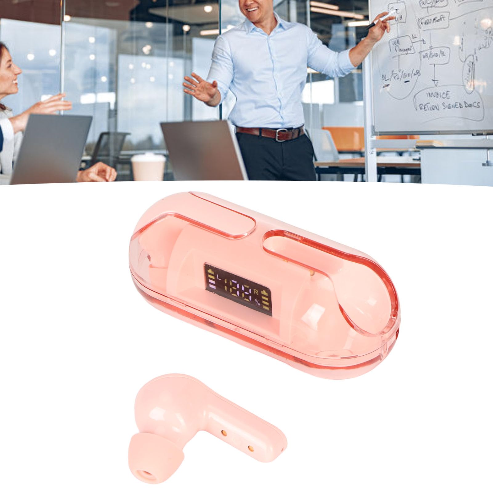 Translator Earbuds 144 Languages Real Time Translation Device, Wireless5.3, Business Trip Support (#2)