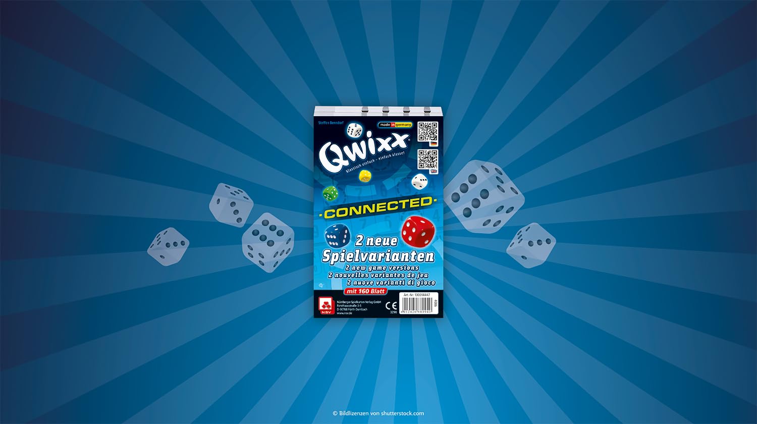 Qwixx - Connected - Zusatzblöcke