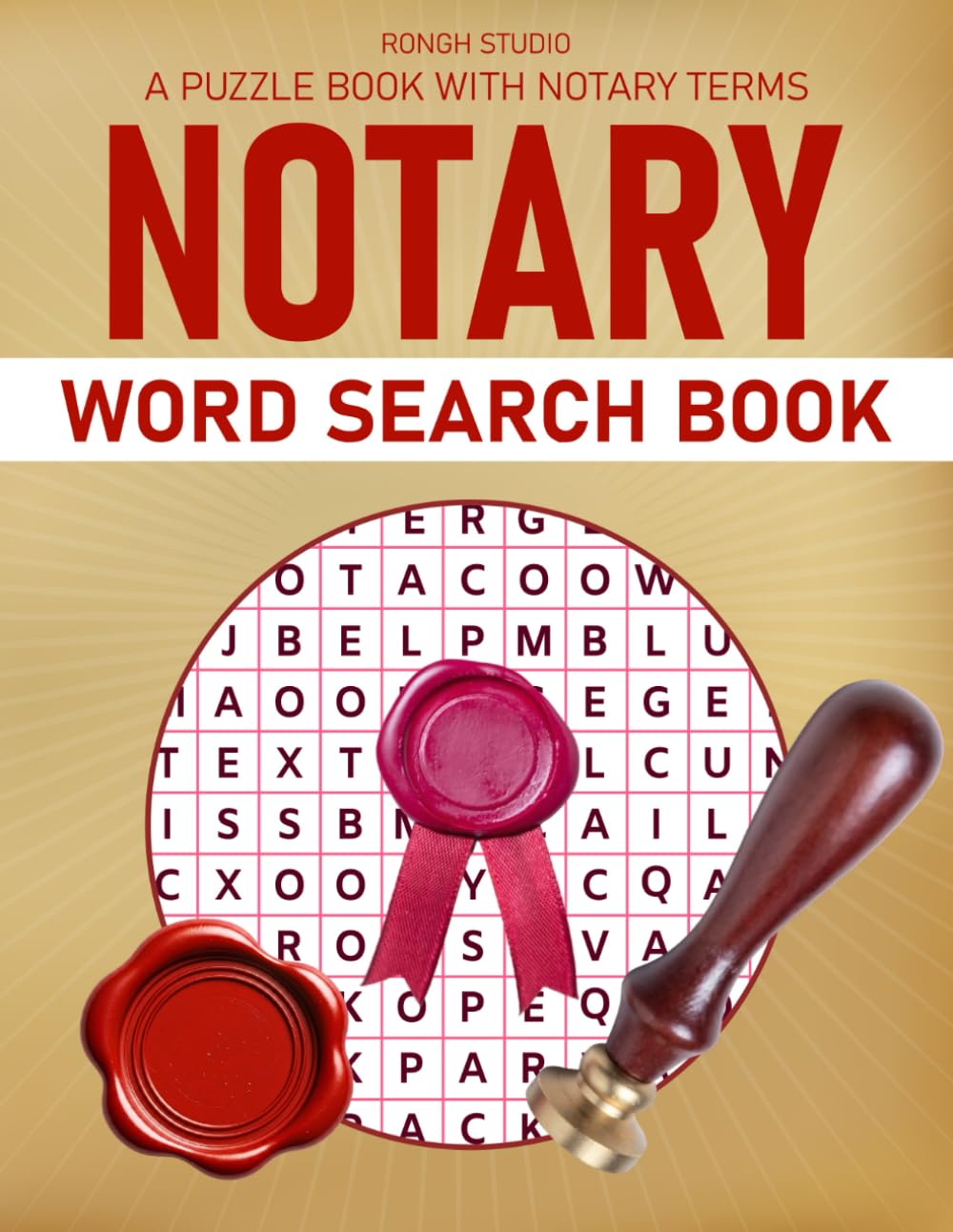 Notary Word Search Book: Notary Related Terms Themed Word Search