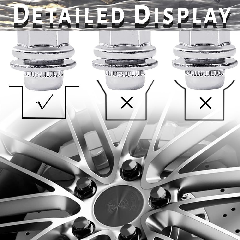 Amazon.com: 14x1.5mm OEM Style Factory Lug Nuts Set of 20, 7/8