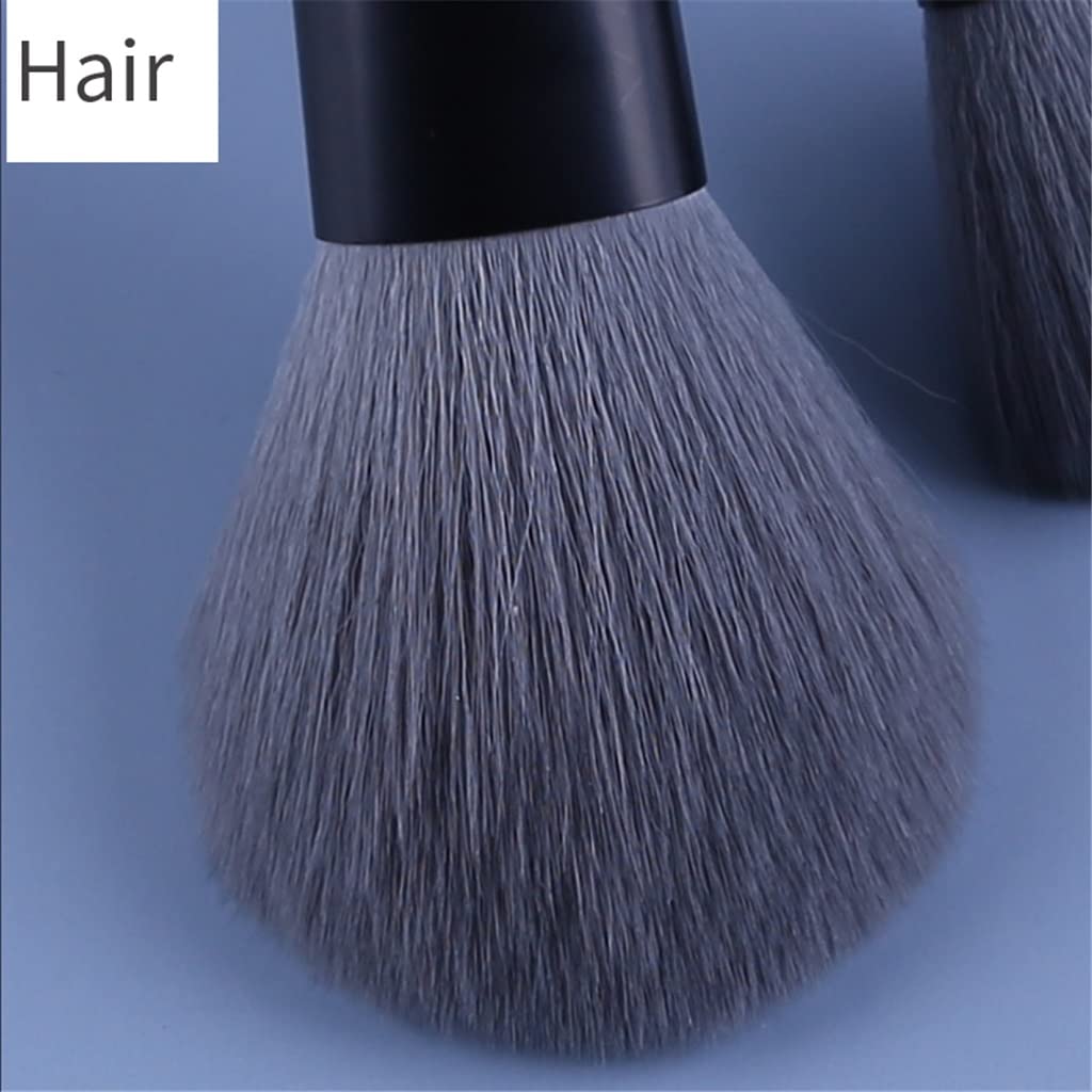 Juego de 12 brochas de Maquillaje de Pelo Natural Phantom Blue, brocha para Base, Polvos, Colorete, brocha de Maquillaje Profesional para Rostro