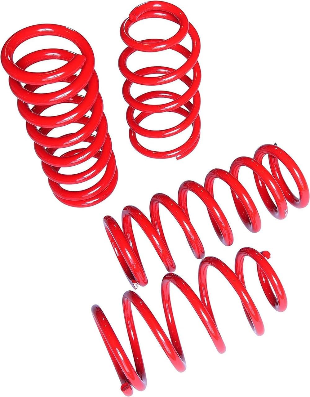 1.5"F/1.9"R Lowering Springs Compatible for 2016-2024 Honda Civic & 2017-2024 Civic Si