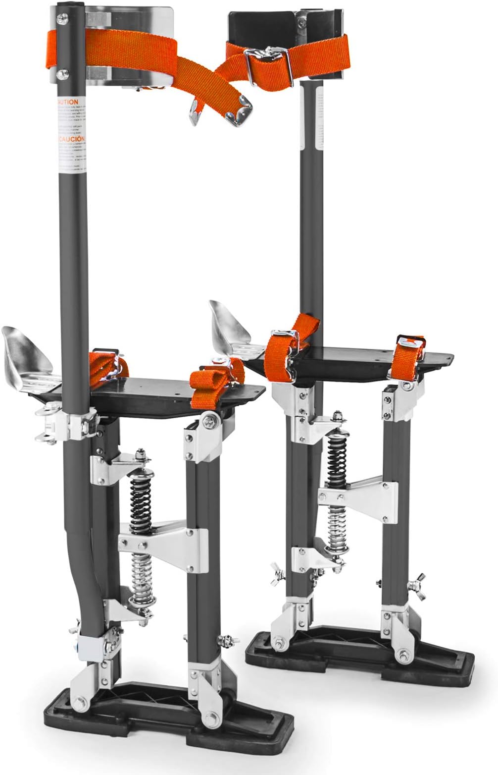 Pro 24" - 40" Magnesium Drywall Stilts - Gray