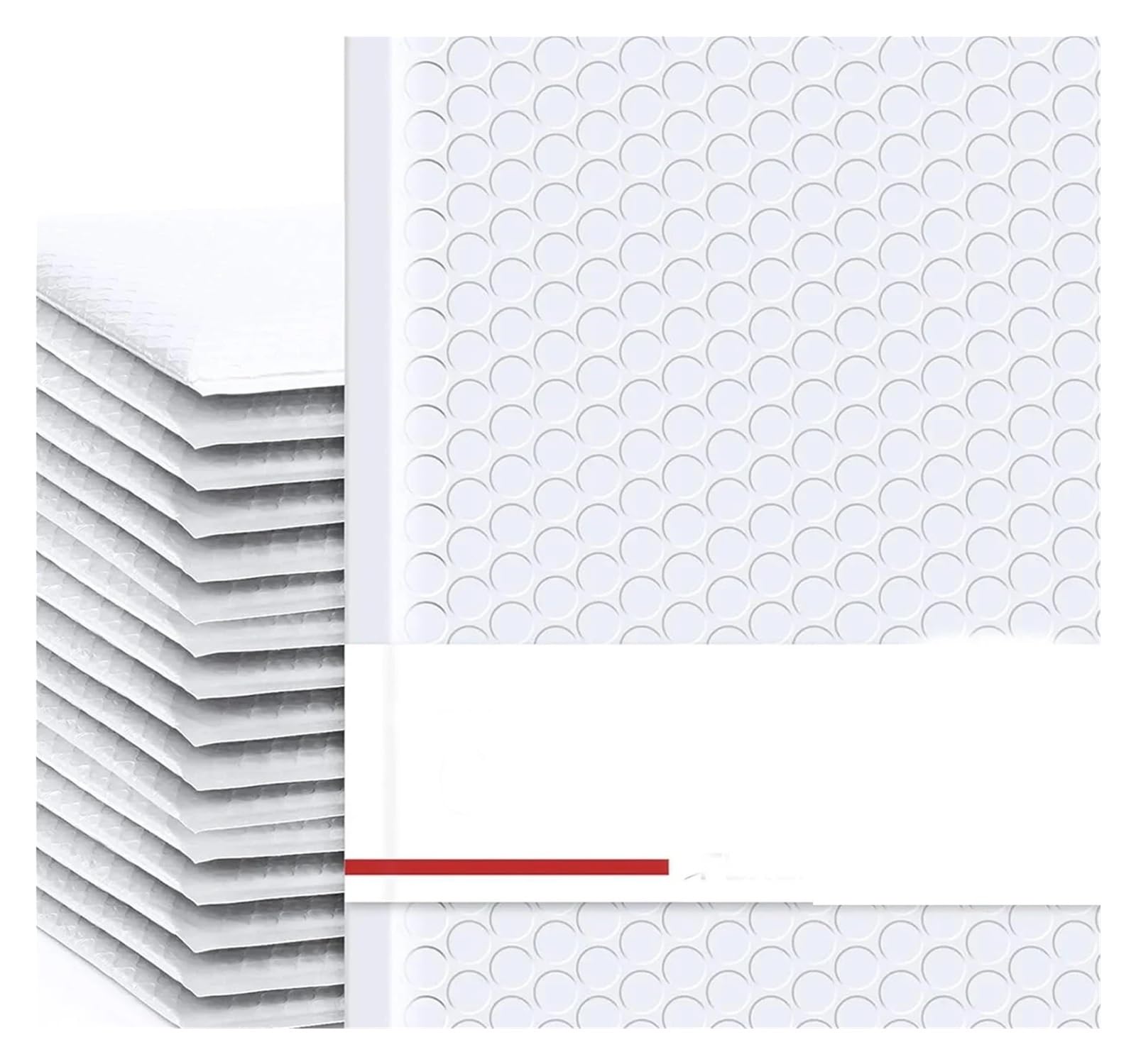 Self Sealing Bubble Cushion 200/10pcs Pearlescent Film Bubble Envelope Bag Waterproof Foam Adhesive Self Seal Packing Bags Courier Mailers Pack Storage(15x18cm,80pcs)