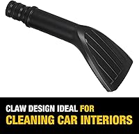 Vista 7 de DEWALT Kit de accesorios de manguera de vacío para detalles de automóviles de 8 piezas, accesorios de aspiradora de tienda para limpieza eficiente