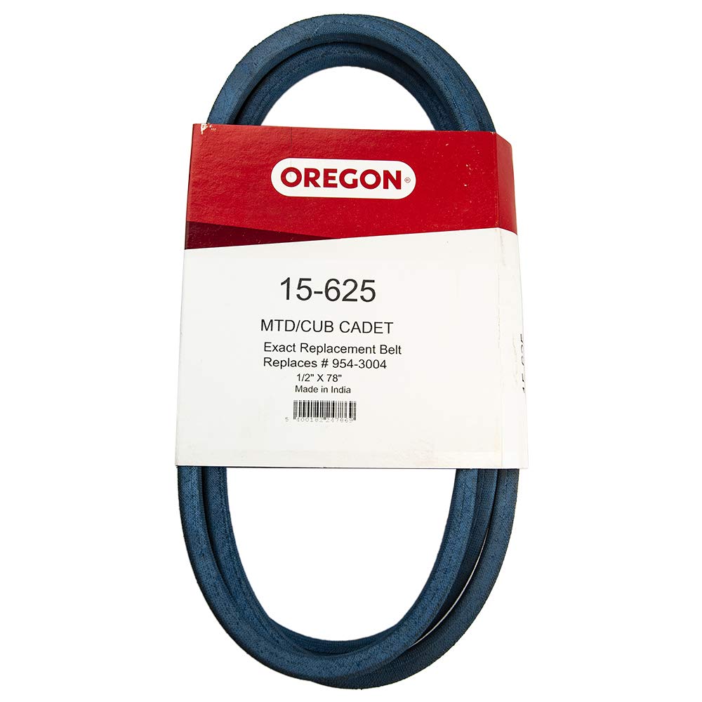 Courroie tracteur tondeuse Oregon 15-625 pour MTD et Cub Cadet