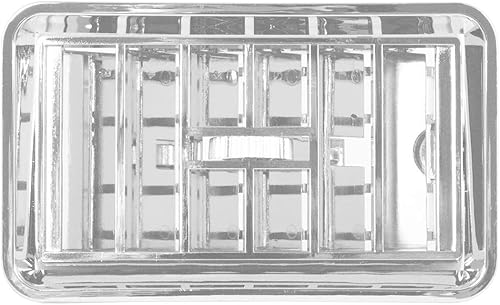 Miniatura 2 de GG Grand General 68425 Panel de ventilación de CAcalentador de plástico cromado con marco para Freightliner, 1 unidad (paquete de 1)
