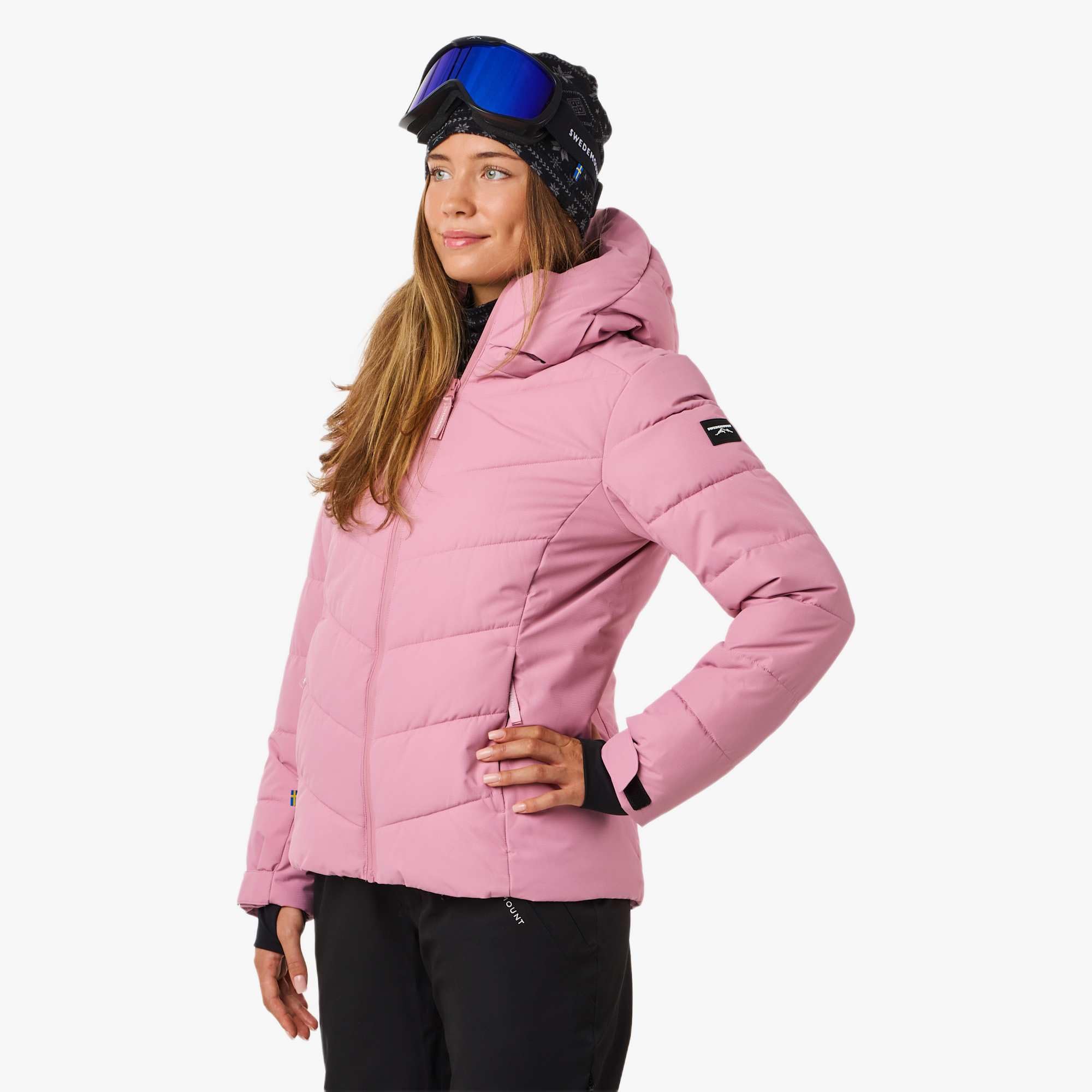 Swedemount Cervinia Puffer Kurtka Narciarska – Ocieplana Damska Kurtka Zimowa