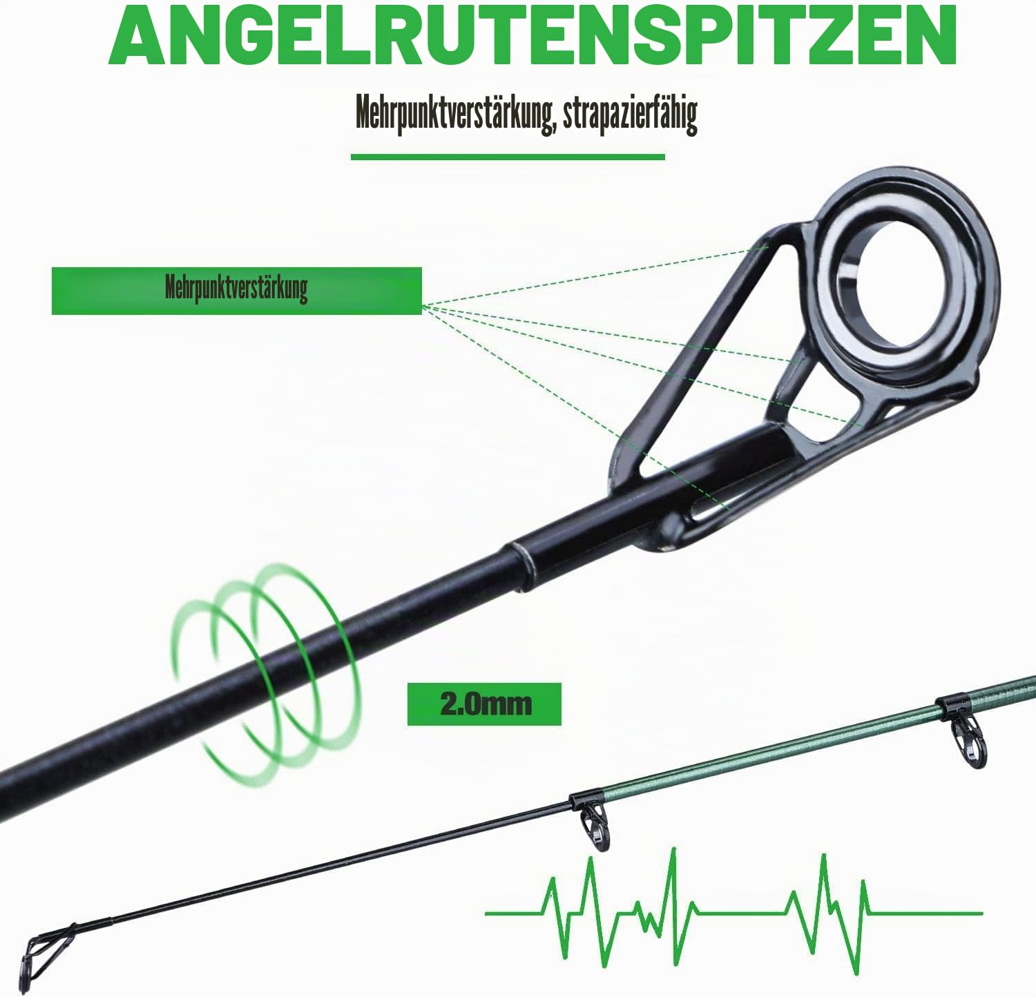 Sougayilang Teleskop-Angelrute 24 Tonnen Kohlefaser, CNC-gefräster Rollensitz, komfortabler Eva-Griff, Reise-Angelrute für Bass-Forellenfischen